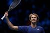 Tyske Alexander Zverev havde ingen problemer med at slå russiske Daniil Medvedev. Foto: Guglielmo Mangiapane/Reuters