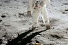 I dette foto fra 1969 ses astronaut Buzz Aldrin på Månen. Arkivfoto: Neil Armstrong/NASA via AP