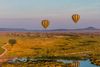 Luftballoner over Serengeti National Park. Foto: Getty Images