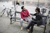 Til Politiken bekræfter Badar Shah (tv.), som repræsenterer Alternativet, at han er en af kandidaterne til at overtage borgmesterposten. Foto: Miriam Dalsgaard/Ritzau Scanpix