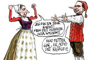 Satire – uge 30: Statsministeren er ellers fra Nordjylland, så hun burde vide, hvad ægte rabat. Især når hun er medlem af "De nærige fire". Og så er det simple liv under coronakrisen bare kedeligt og stærkt opreklameret. 