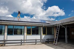 Solcelleanlæg på Sølystskolen