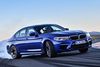BMW M5 får nu firehjulstræk, men det kan ændres til baghjulstræk, hvis der skal køres ekstremt på bane. Modellen leverer nu 600 hk og har en topfart, som kan hæves til 305 km/t. Foto: BMW