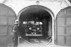 Her er øjebliksbillede fra brandstationen i 1950’erne, før den blev nedlagt. Foto: Kjeld Damgaards arkiv