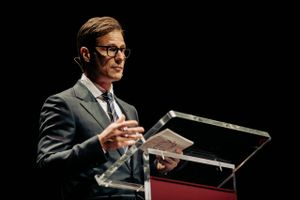 Carsten Egeriis fra Danske Bank holdt på Finans Danmarks årsmøde sin første tale som formand for bankerne.