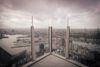 Fra toppen af Lighthouse kan de besøgende få et godt overblik over Aarhus og et østjysk panorama. Foto: Martin Thomas Ford