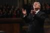 Den amerikanske præsident Donald Trump holdte natten til onsdag dansk tid sin første State of the Union tale til Kongressen. Foto: Win McNamee/AFP