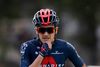 Richard Carapaz fra Team Ineos med en skuffet mine efter sin andenplads på 16. etape i Tour de France. Foto: Christophe Ena / Reuters