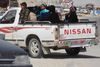 Tusindvis af indbyggere er flygtet væk fra Ramadi efter Islamisk Stats indtog i byen. Foto AP.