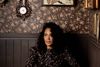 Marie Caroline Rörfoss Henderson udgiver sit første dansksprogede album. Fotograferet på restaurant Guldkroen i København.