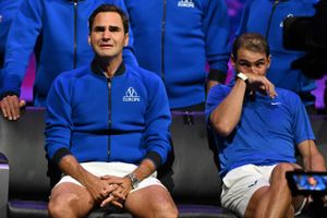Roger Federer og Rafael Nadal kunne ikke sikre sejren i schweizerens sidste kamp på topplan.