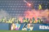 Politi på banen grundet tumult mellem fans før 3F Superliga-kampen mellem Brøndby IF og FC København på Brøndby Stadion, søndag den 27. oktober 2024.. (Foto: Mads Claus Rasmussen/Ritzau Scanpix)