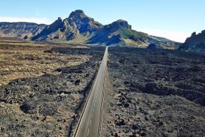 I Teide Nationalpark bærer landskabet præg af områdets vulkanske aktivitet. Foto: Getty Images