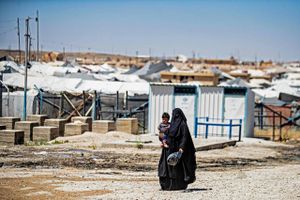 Regeringen har efter pres besluttet sig for at ville hente danske mødre og børn hjem fra to fangelejre i Syrien. Arkivfoto: Delil Souleiman/Ritzau Scanpix