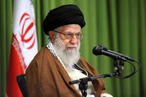 Ayatollah Ali Khamenei Foto: Officielt foto fra Iran via AP