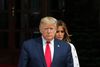 Nyheden om, at præsident Donald Trump og førstedamen, Melania Trump, er testet positive for covid-19, har vakt stor opsigt. Med en måned tilbage inden valget kan denne udvikling få stor betydning for resten af valgkampen. Foto: Adnan Abidi/Ritzau Scanpix