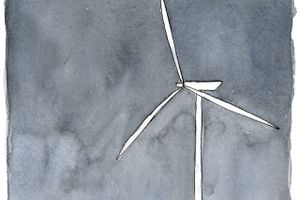 Jyllands-Posten burde have mere tillid til vindmølleindustrien, end der blev givet udtryk for fra lederkollegiet side den 20. december, mener Vestas direktør, Morten Dyrholm. Arkivtegning: Rasmus Sand Høyer
