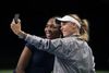 Serena Williams og Caroline Wozniacki tabte kvindernes doublefinale ved dette års Auckland Classic i New Zealand. Arkivfoto: Liselotte Sabroe/Ritzau Scanpix