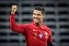 Cristiano Ronaldo scorede to gange mod Sverige og har nu lavet 101 mål for Porutgal. Foto: Tt News Agency/Reuters