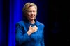 Hillary Clinton kommenterede valgnederlaget, da hun talte ved et arrangement for fonden Children's Defense Fund i Washington. Foto: Cliff Owen/AP