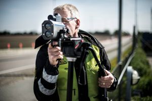46 bilister målt til at køre for stærkt ved vejarbejde på motorvejen og Åhavevej i Viby bliver spærret dele af døgnet under Northside.