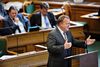 Lars Løkke Rasmussen deltager i Folketingets nye spørgetime.