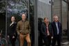 De fire CBS-forskere Rikke Sejer Nielsen, Jesper Rangvid, Linda Larsen og Claus Munk har lavet et stort forskningsprojekt om afdragsfri lån. Foto: Charlotte de la Fuente