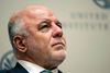 Iraks premierminister, Haider al-Abadi, har tidligere udtalt, at IS' bombning af Nuri-moskéen var et tegn på, at den militante bevægelse har opgivet kampen i den irakiske storby Mosul. Foto: Cliff Owen/AP Photo