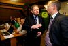Den konservative formand Lars Barfoed sammen med Michael Ziegler, der ser ud til at kunne fortsætte som borgmester i Høje-Tasstrup.