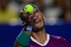 Rafael Nadal vandt sin første kamp i ATP-turneringen i Acapulco. Han har vundet 21 kampe og kun tabt to i den turnering historisk set. Alle 21 sejre er hentet i to sæt. Foto: Pedro Pardo/Ritzau Scanpix