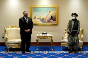 Der var ingen meldinger om gennembrud i fredsforhandlinger i Afghanistan trods amerikansk pres.