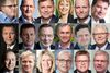 Fotocollage : Fra venstre øverst : Morsø: Hans Ejner Bertelsen (V) - genvalg, Lemvig: Erik Flyvholm (V) - genvalg, Samsø: Marcel Meijer (S) - genvalg, Roskilde: Joy Mogensen (S) - genvalg, Herlev: Thomas Gyldal Petersen (S) - genvalg, Vallensbæk: Henrik Rasmussen (K) - genvalg. I midten fra venstre : Nyborg: Kenneth Muhs (V) - genvalg, Herning: Lars Krarup (V) - genvalg, Ishøj: Ole Bjørstorp (S) - genvalg, Høje-Taastrup: Michael Ziegler (K) - genvalg, Aalborg: Thomas Kastrup-Larsen (S) - genvalg, Rødovre: Erik Nielsen (S) - genvalg. Nederst fra venstre : Gentofte: Hans Toft (K) - genvalg, Johannes Lundsfryd Jensen (S) - (tiltrådt 4. september 2017), Frederikshavn: Birgit Stenbak Hansen (S) - genvalg, Kolding: Jørn Pedersen (V) - genvalg, Randers: Torben Hansen (S) - nyvalg, Hjørring: Arne Boelt (S) - genvalg.