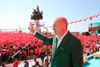 Præsident Erdogan har ifølge flere medier brugt terrorvideoen og -manifestet til at opnå støtte blandt sine islamiske tilhængere. Foto: AFP/Turkish Presidential Press Office