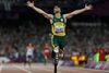 I 2012 deltog Pistorius ved OL i London, og senere på året vandt han guld ved handicap-OL samme sted. Arkivfoto: Kirsty Wigglesworth/AP