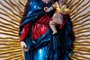Jomfru Maria og Jesus-barnet er blevet fortolket af mange kunstnere – og danske præster fortolker også jomfrufødslen på forskellig vis. Arkivfoto