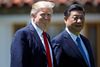 USA's præsident, Donald Trump, i selskab med den kinesiske præsident, Xi Jinping. Foto: Alex Brandon/AP
