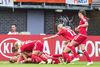 De danske fodboldkvinder jubler - og danskerne jubler med dem. Glæden smitter. Foto: Kay int Veen