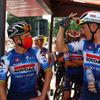 Remco Evenepoel (tv.) er en af de ryttere, der har udvist en ekstra påpasselighed for at undgå sygdom op til årets Tour de France. Foto: Molly Darlington 