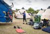 Skyland Beach Camp åbnede dørene den 28. juni og skulle vare til fredag 3. juli. En ny omgang feriefest var planlagt fra søndag den 5. juli og en uge frem. Det måtte aflyses. Foto: Bo Amstrup/Scanpix