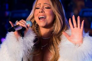 Mariah Carey er den første til at ligge nummer et på de amerikanske hitlister i fire årtier. Foto: Don Emmert/AFP  
