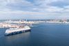 I 2025 anløb 61 krydstogtskibe Aarhus. Foto: Aarhus Havn