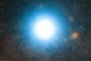 Specialfoto af Alpha Centauri B og himlen omkring den.
